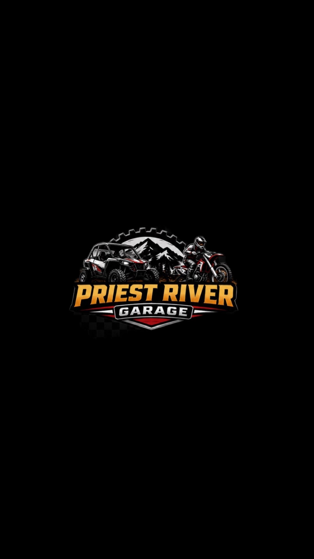 Priest River Garage Gear Logo
